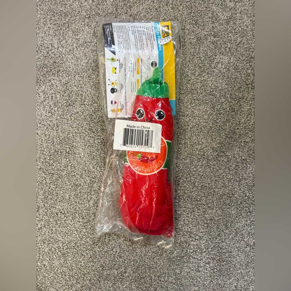 Fuzzy Flopper Electronic Pet Toy USB Rechargeable